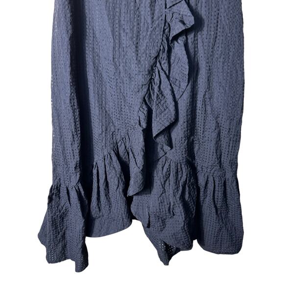 NEW Anthropologie Maeve Ruffle Midi Skirt Size 16 - Picture 3 of 10